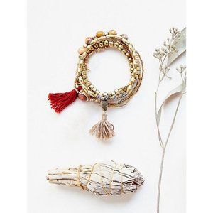 Free People Mega Mantra Bracelet Set